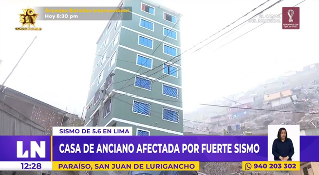 SJL: vivienda de 7 pisos es edificada en una zona inestable que está a punto de colapsar