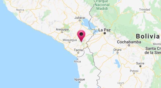 Sismo en Perú: temblor de magnitud 4.6 se sintió en Tacna este jueves