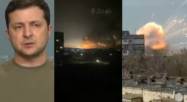 Guerra Rusia y Ucrania: 137 muertos y más de 300 heridos en primer día de ataques