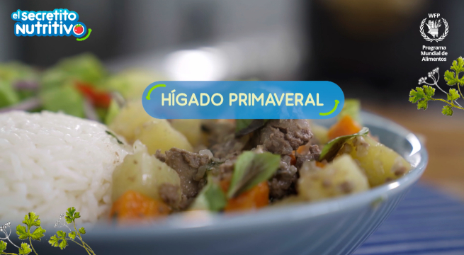 #ElSecretitoNutritivo: En el menú de hoy presentamos un delicioso hígado primaveral
