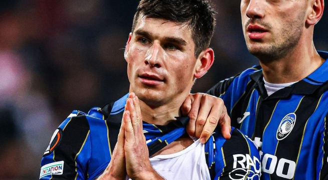 Jugador ucraniano del Atalanta pidió que termine la guerra en su país