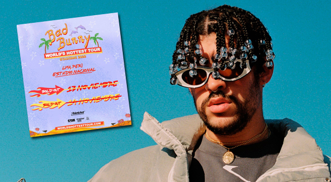 Entradas para segundo concierto de Bad Bunny en Perú se agotaron en tiempo record