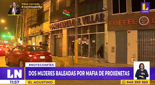 El Agustino: dos mujeres fueron baleadas por mafia de proxenetas