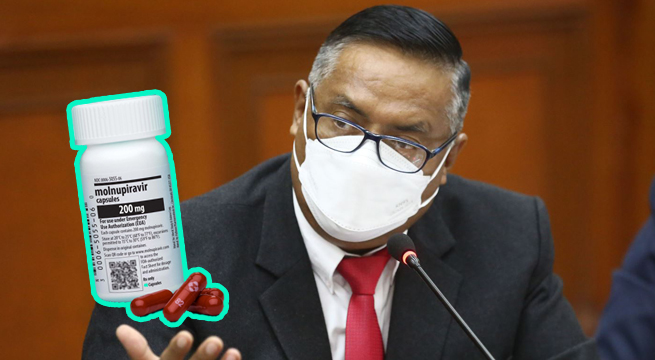 Ministro de Salud anuncia que Gobierno no adquirirá píldora contra la COVID-19