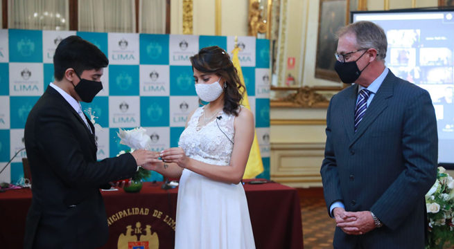 INEI: más de 47 mil matrimonios fueron inscritos en el Perú de enero a setiembre de 2021