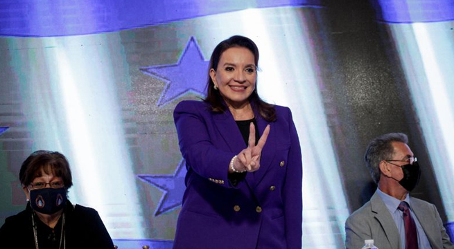 Presidenta de Honduras da positivo a COVID-19, tiene síntomas 