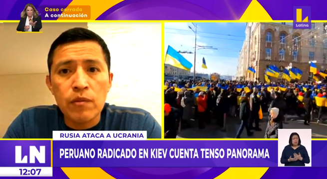 Peruano radicado en Kiev narra el tenso panorama en la capital ucraniana