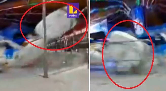 Dos menores de edad resultan heridos al fallar juego mecánico