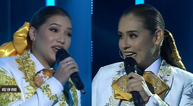 Imitadoras de Lucero cantaron “Si nos dejan” este jueves