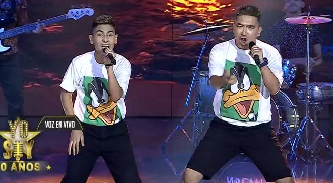 Imitadores de Raúl Romero cantaron “Los patos y las patas”