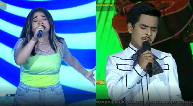 Imitadora de Danna Paola enfrentó al imitador de Pedro Infante en el primer duelo de la noche