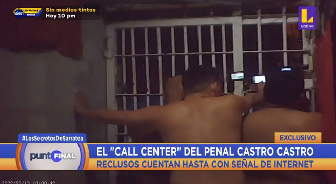 Reclusos del penal Castro Castro cuentan con señal en sus celulares y acceso a internet