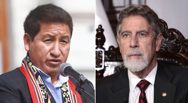 Bellido arremete contra Francisco Sagasti por propuesta de adelanto de elecciones