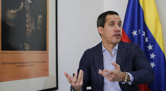 Juan Guaidó dice que levantamiento de sanciones a Venezuela requiere 