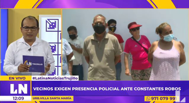 Latina Noticias Trujillo Mediodía – Lunes 7 de marzo de 2022