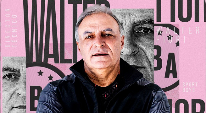Sport Boys presentó a Walter Fiori como su nuevo técnico para este 2022