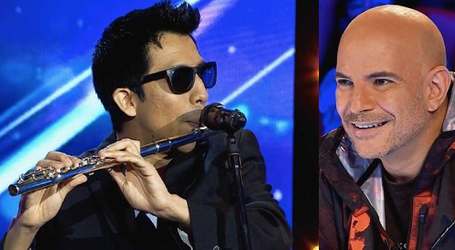 Kevin Rodríguez sorprendió con su beatboxing y flauta traversa