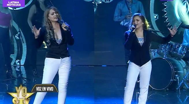 Imitadoras de Lucero cantaron “Tácticas de guerra” en su concierto