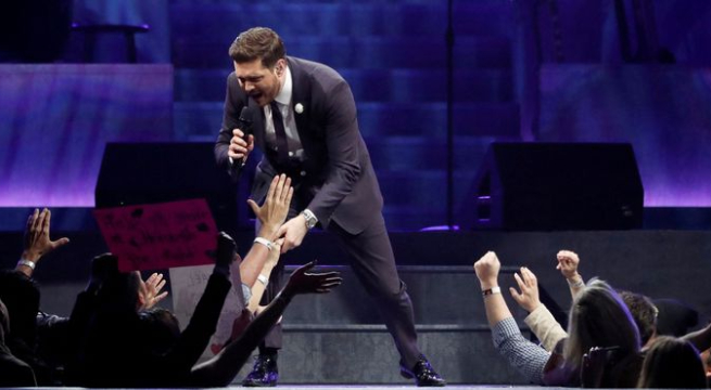Michael Buble presenta su último disco 