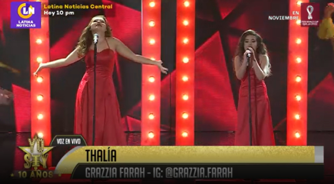 Imitadoras de Thalia sorprendieron con el tema “Maria Mercedes”