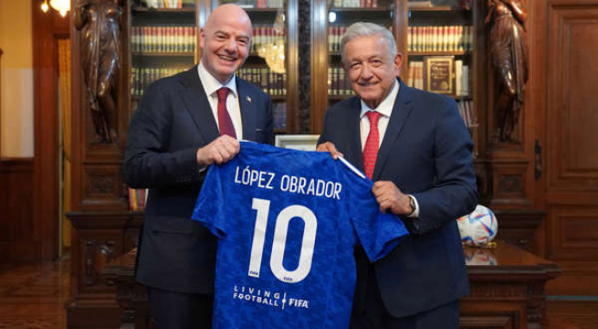 México es muy importante en mapa del fútbol mundial, asegura Infantino