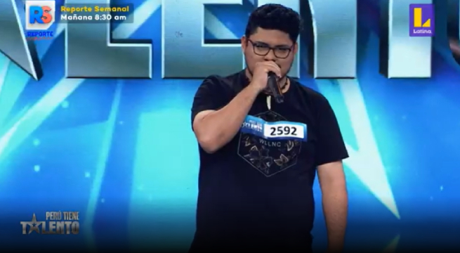 Luis José armó una fiesta en Perú Tiene Talento con sus habilidades en el beatbox