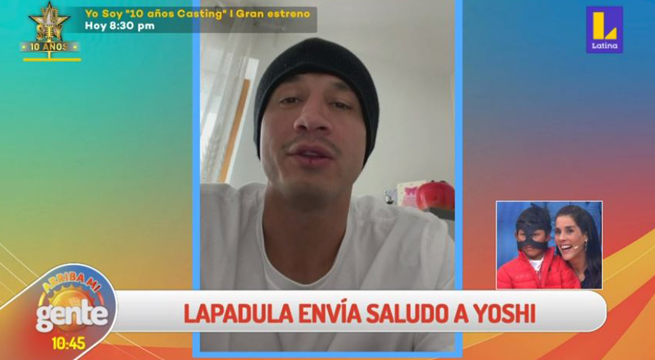 Gianluca Lapadula ofrece regalar su camiseta a pequeño ‘Lapadulita’