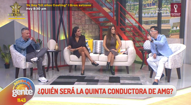 ¿Quién es la quinta conductora de Arriba Mi Gente?