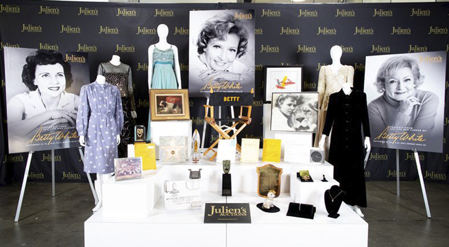 Los objetos personales de la actriz Betty White se pondrán a la venta