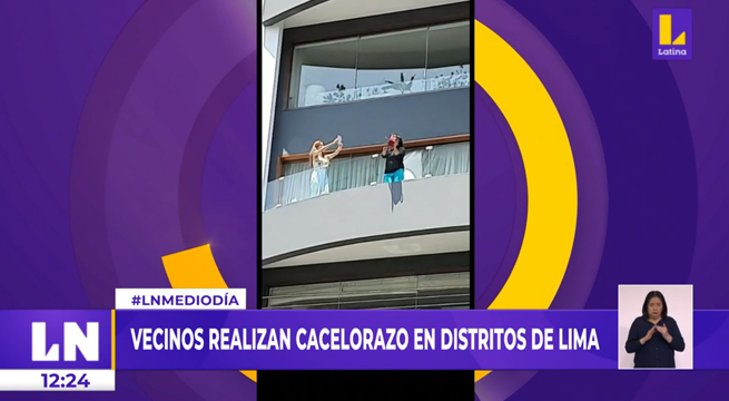 Vecinos realizan cacerolazos en diferentes distritos de Lima