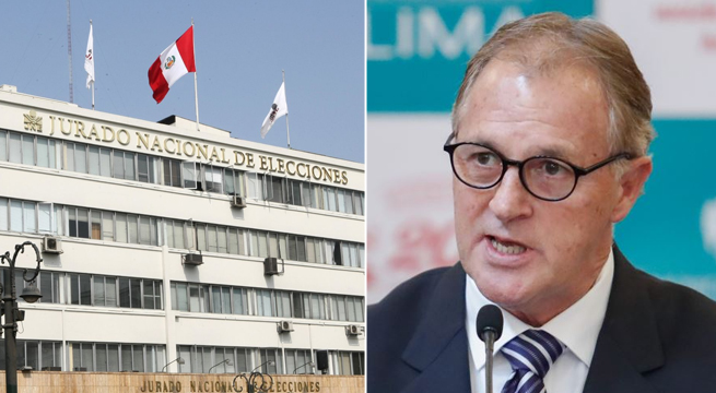 JNE pide a la Fiscalía investigar audios divulgados por Jorge Muñoz