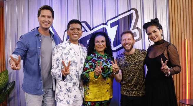 Latina Televisión anunció quienes serán los jurados de “La Voz Perú 2022”