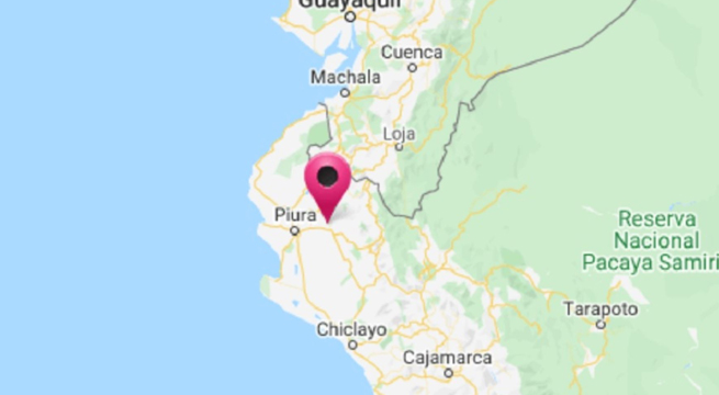 Sismo en Perú: temblor de magnitud 3.8 se sintió en Piura este miércoles