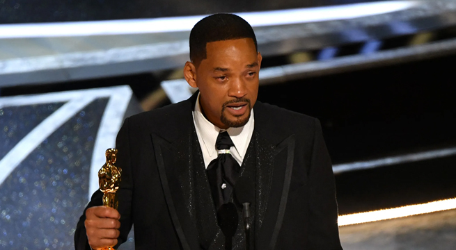 Will Smith fue sancionado y no podrá asistir a los Premios Óscar por diez años