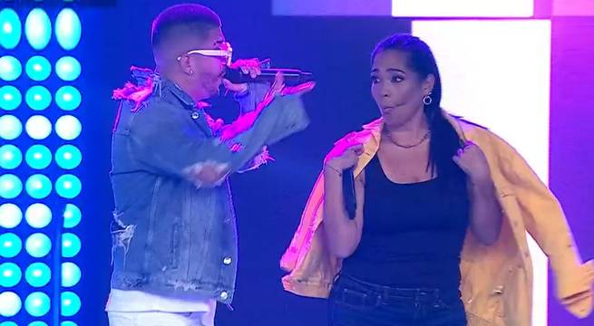 Imitador de J Balvin cantó tres temas para pasar de etapa