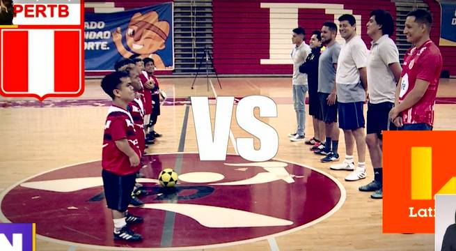 Latina Deportes retó a selección peruana de talla baja