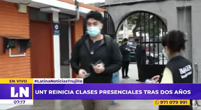 La UNT reinicia clases presenciales después de dos años de pandemia