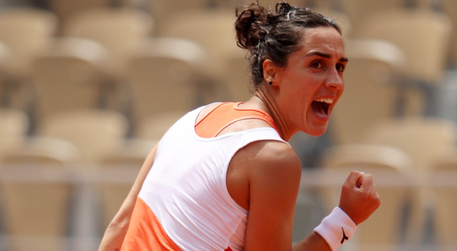 Italiana Trevisan vence a Fernández y pasa a semifinales en Roland Garros