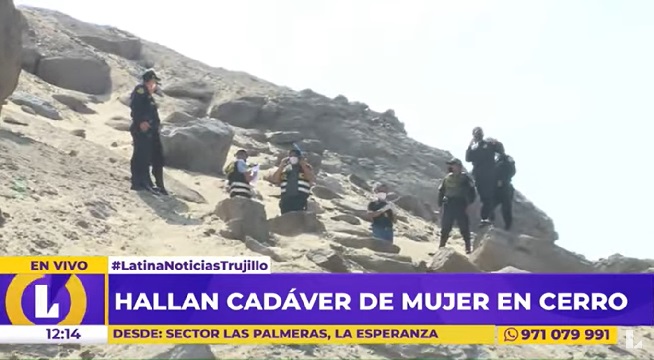 La Esperanza: hallan cadáver de una mujer en faldas del cerro Cabras