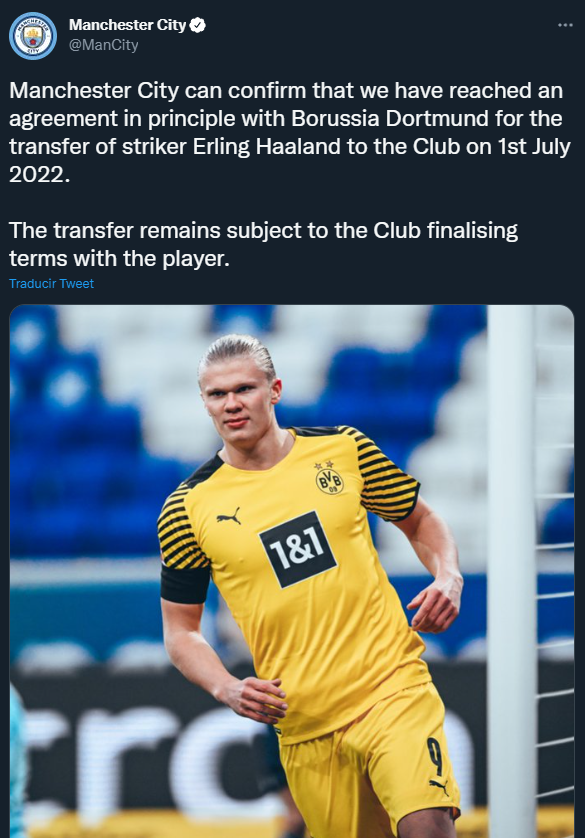 Erling Haaland Manchester City