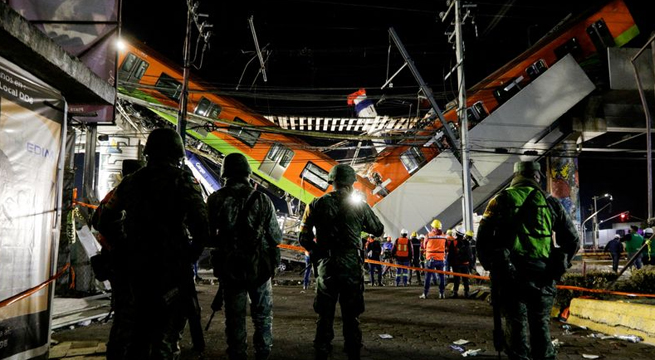Accidente del metro Ciudad de México se debió en parte a falta de mantenimiento