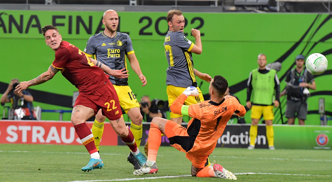 Roma se coronó campeón de la Conference League: venció 1 a 0 a Feyenoord