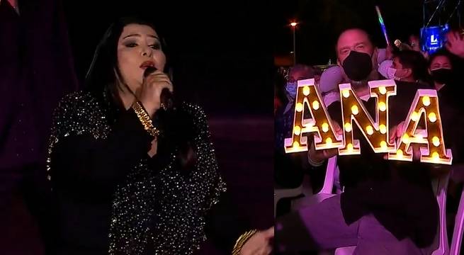 Imitadora de Ana Gabriel cerró la gala del lunes con “Quién como tú”