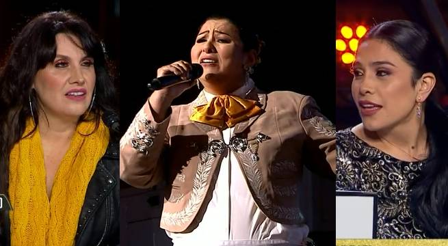 Imitadora de Ana Gabriel brilló al cantar “Luna” este sábado