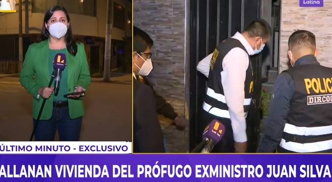 Allanan vivienda del prófugo exministro Juan Silva