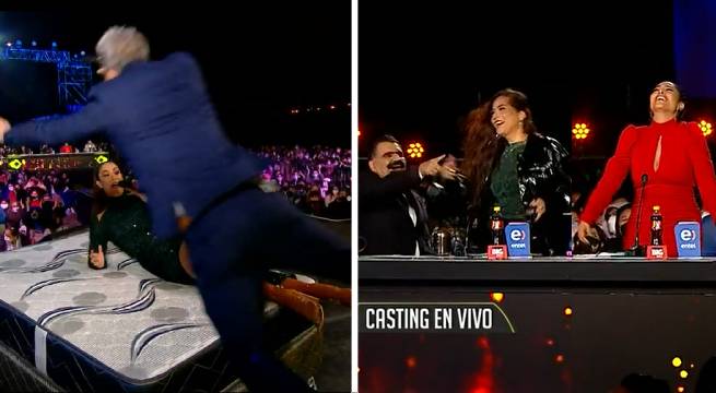 Todo pareció salirse de control en el más reciente casting en vivo
