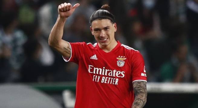 Liverpool confirma llegada de uruguayo Darwin Núñez por un pago inicial de 75 millones de euros