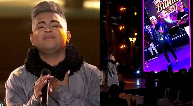 Imitador de Bryan Arámbulo brilló al cantar “Mix Selena”
