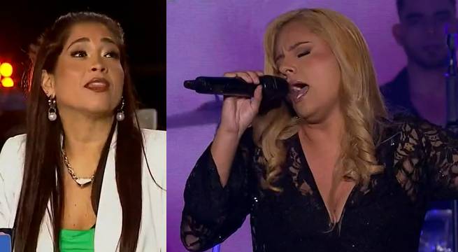 Imitadora de Marta Sánchez interpretó “Amor perdido”