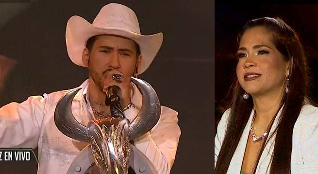 Imitador de Christian Nodal cautivó al público y jurado con un mix de canciones